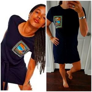 NWT DESIGUAL BLUE DRESS 👗